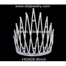 Band Kronen Hochzeit Kronen und Schleier Tiara Hochzeit Saphir Tiara Großhandel Braut-Design